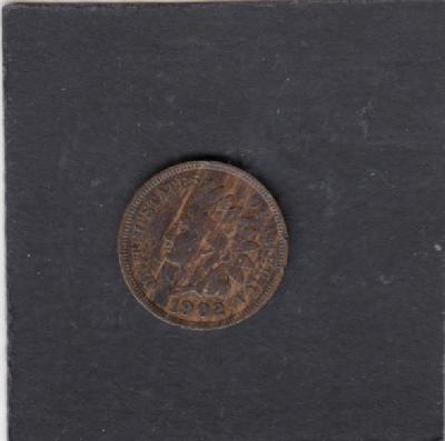 Beschrijving: 1 Cent INDIAN